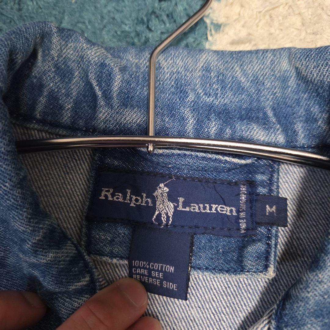 80〜90's Ralph Lauren 91-B型 デニムジャケット