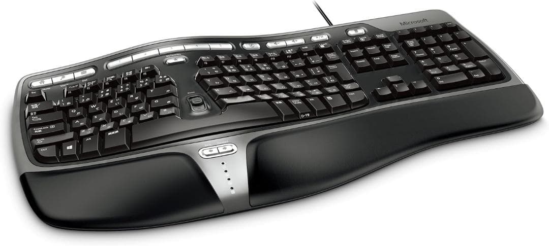 キーボード マイクロソフト 有線USB接続 人間工学設計 Natural