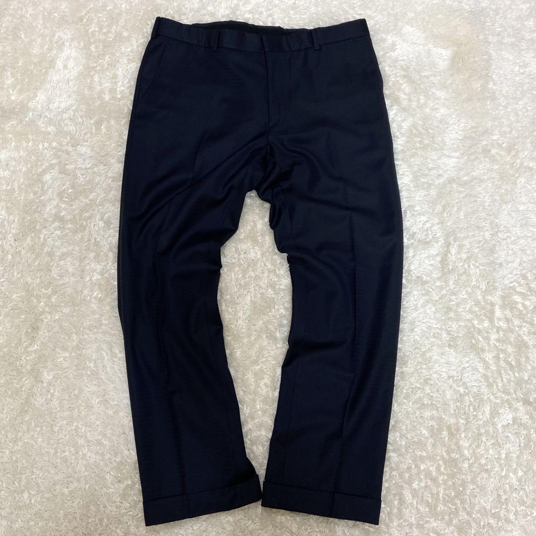 極美品✨HERMES エルメス　パンツ　ネイビー　54