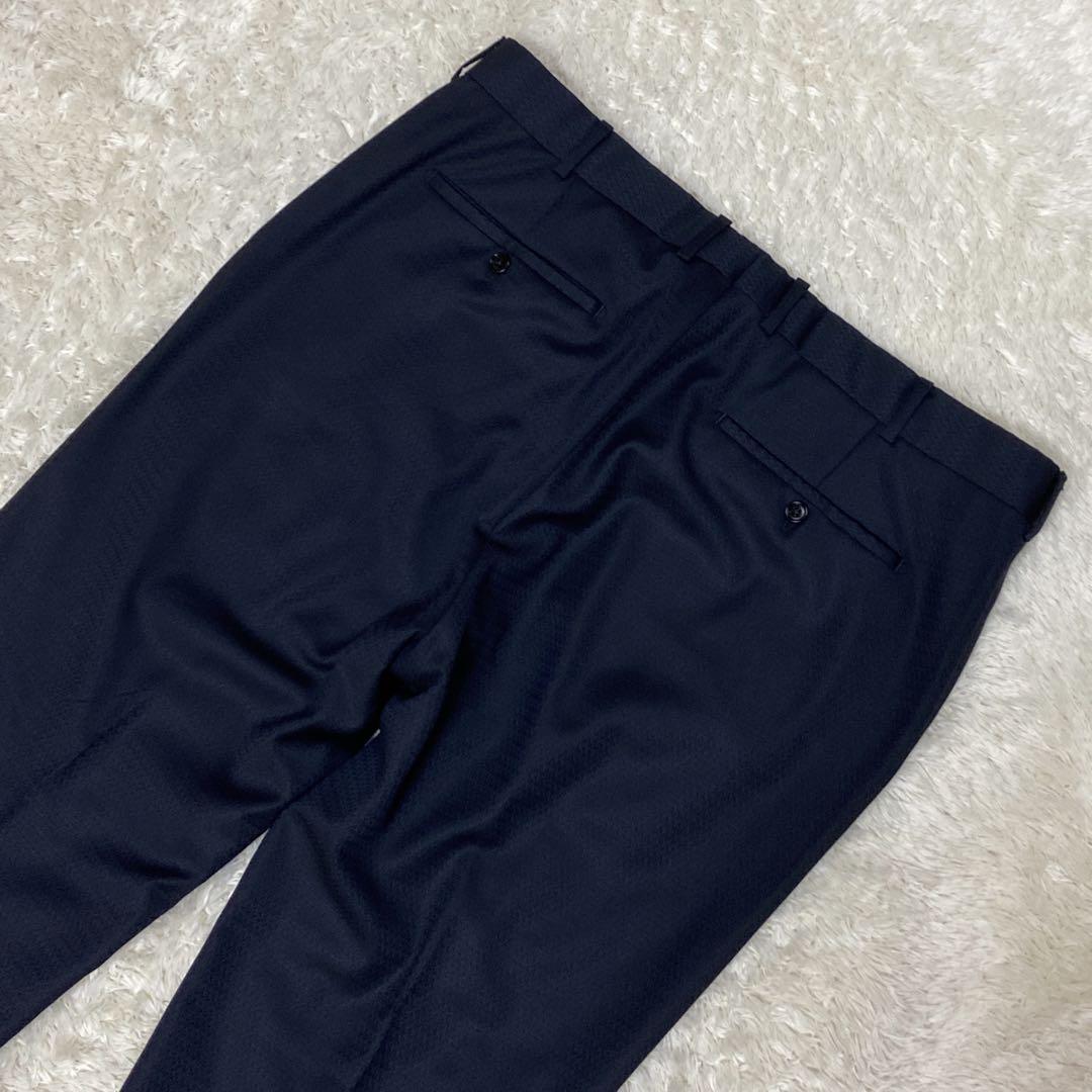 極美品✨HERMES エルメス　パンツ　ネイビー　54