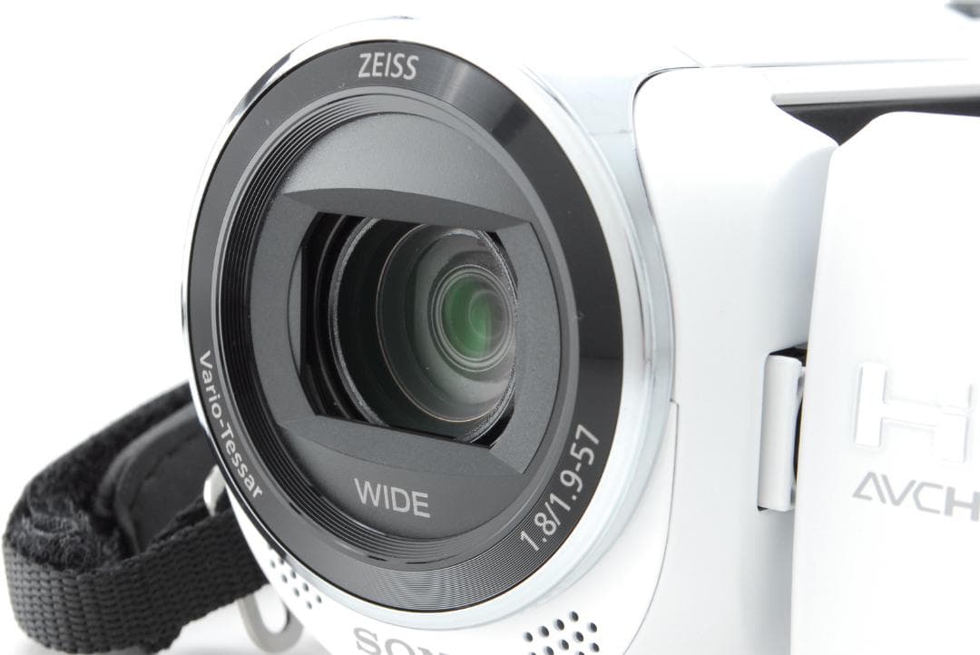 【美品】ソニー SONY HDR-CX470 デジタルビデオカメラ ホワイト