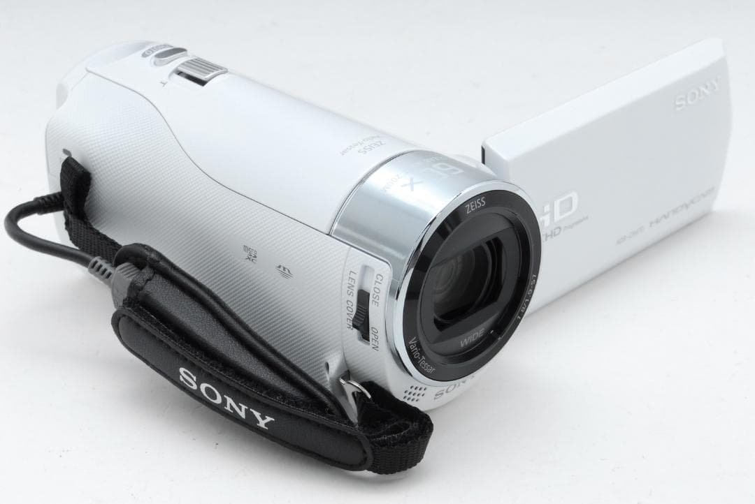 【美品】ソニー SONY HDR-CX470 デジタルビデオカメラ ホワイト