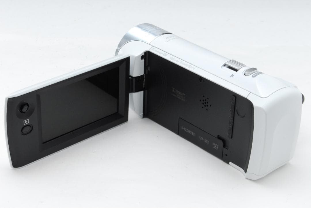 【美品】ソニー SONY HDR-CX470 デジタルビデオカメラ ホワイト