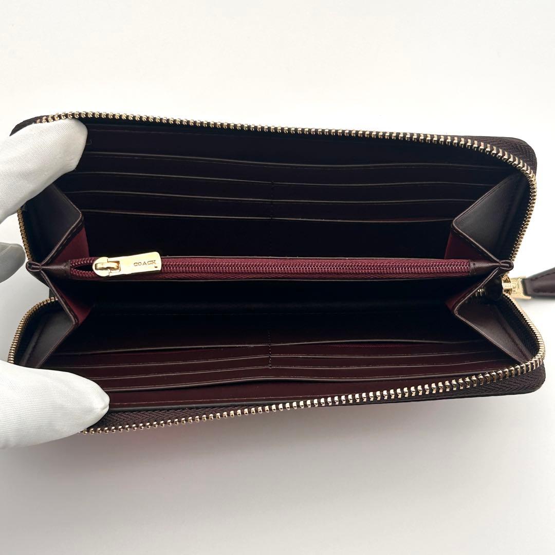 ✨未使用級✨ COACH コーチ 長財布 花柄 シグネチャー PVCレザー 箱付