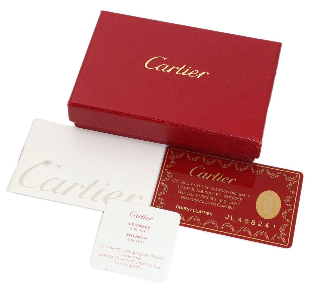 G2474 未使用 カルティエ マスト レザー 4連キーケース