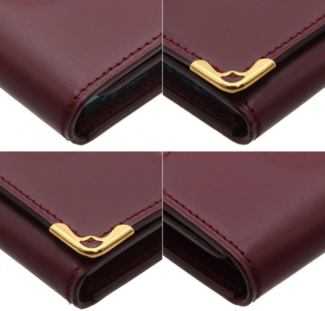 G2474 未使用 カルティエ マスト レザー 4連キーケース