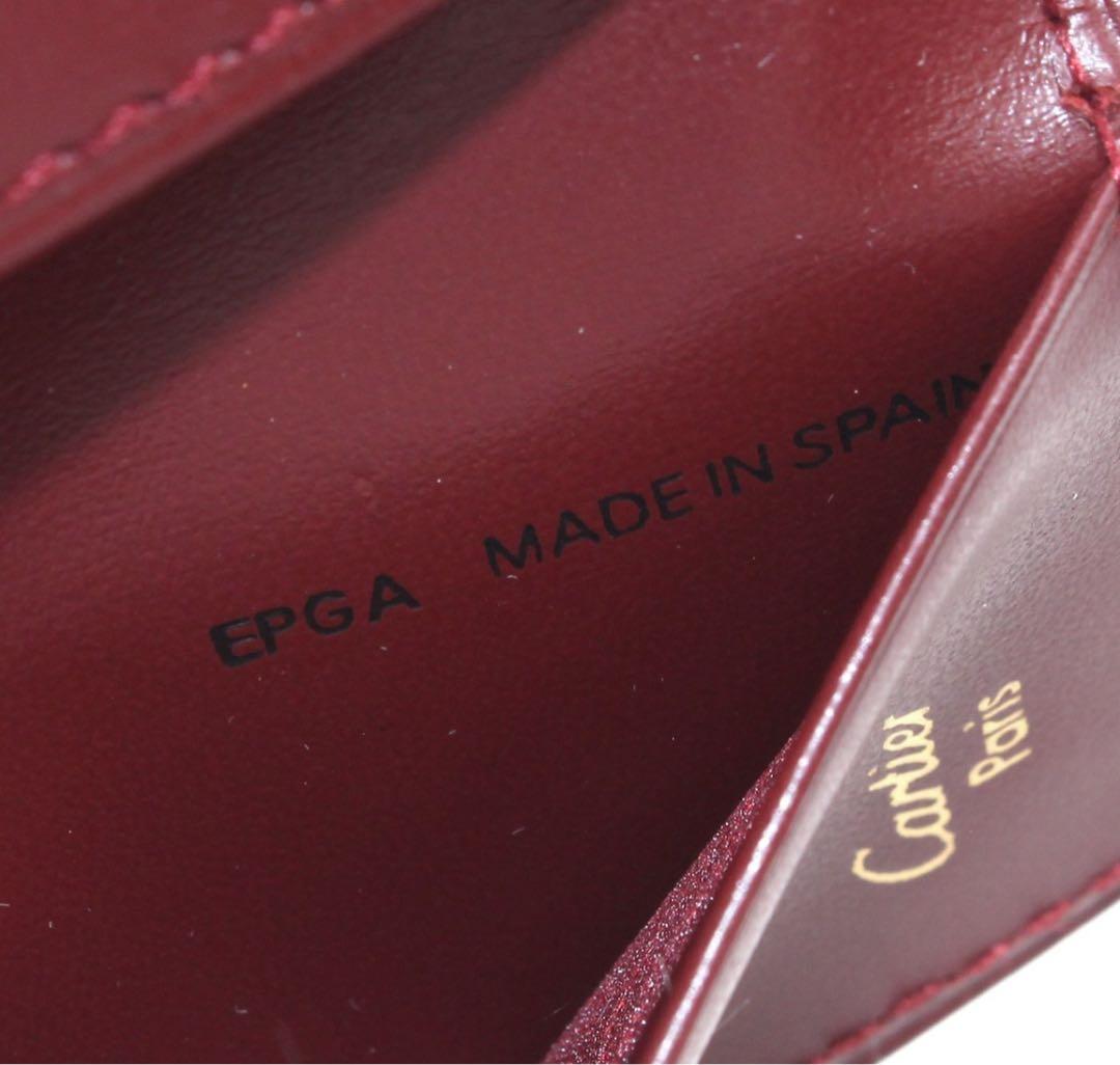 G2474 未使用 カルティエ マスト レザー 4連キーケース