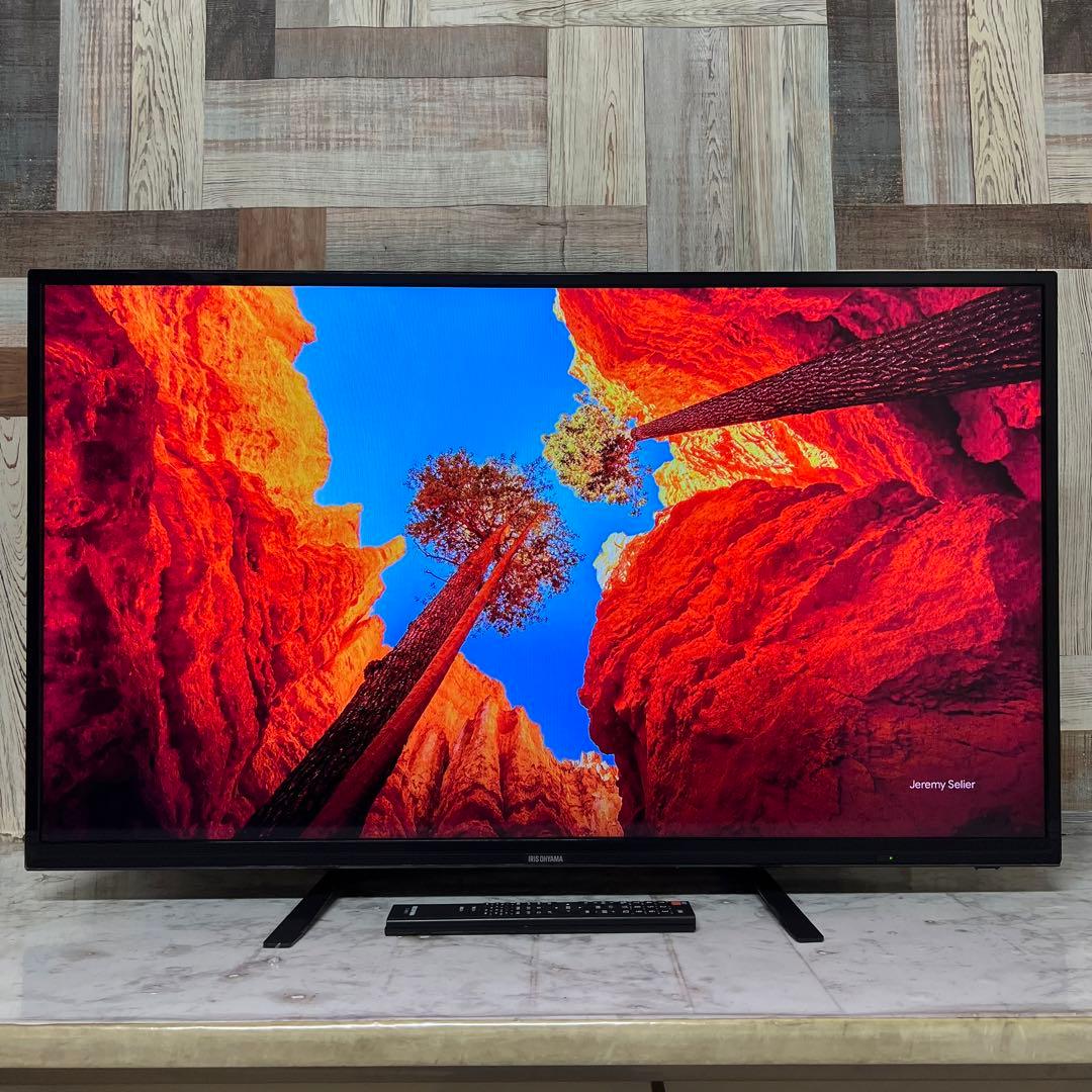 即日受渡❣️全国送料込アイリスオーヤマ40V型液晶テレビWチューナー外付HDD録画