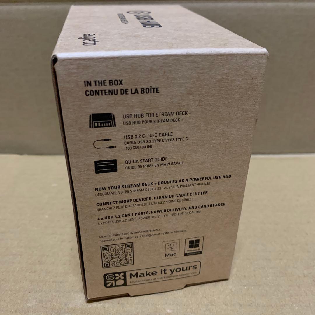 新品　elgato USB HUB for Stream Deck+