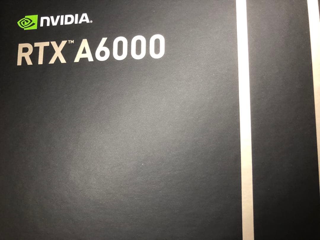【山下】NVIDIA RTX A6000