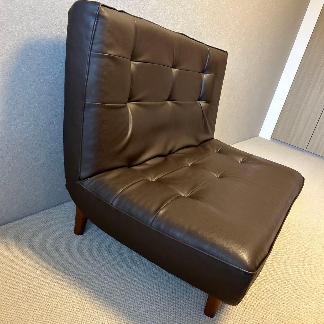 【YTK TBT】ソファー　ソファ　革ソファー　ウォルナット　2人掛け