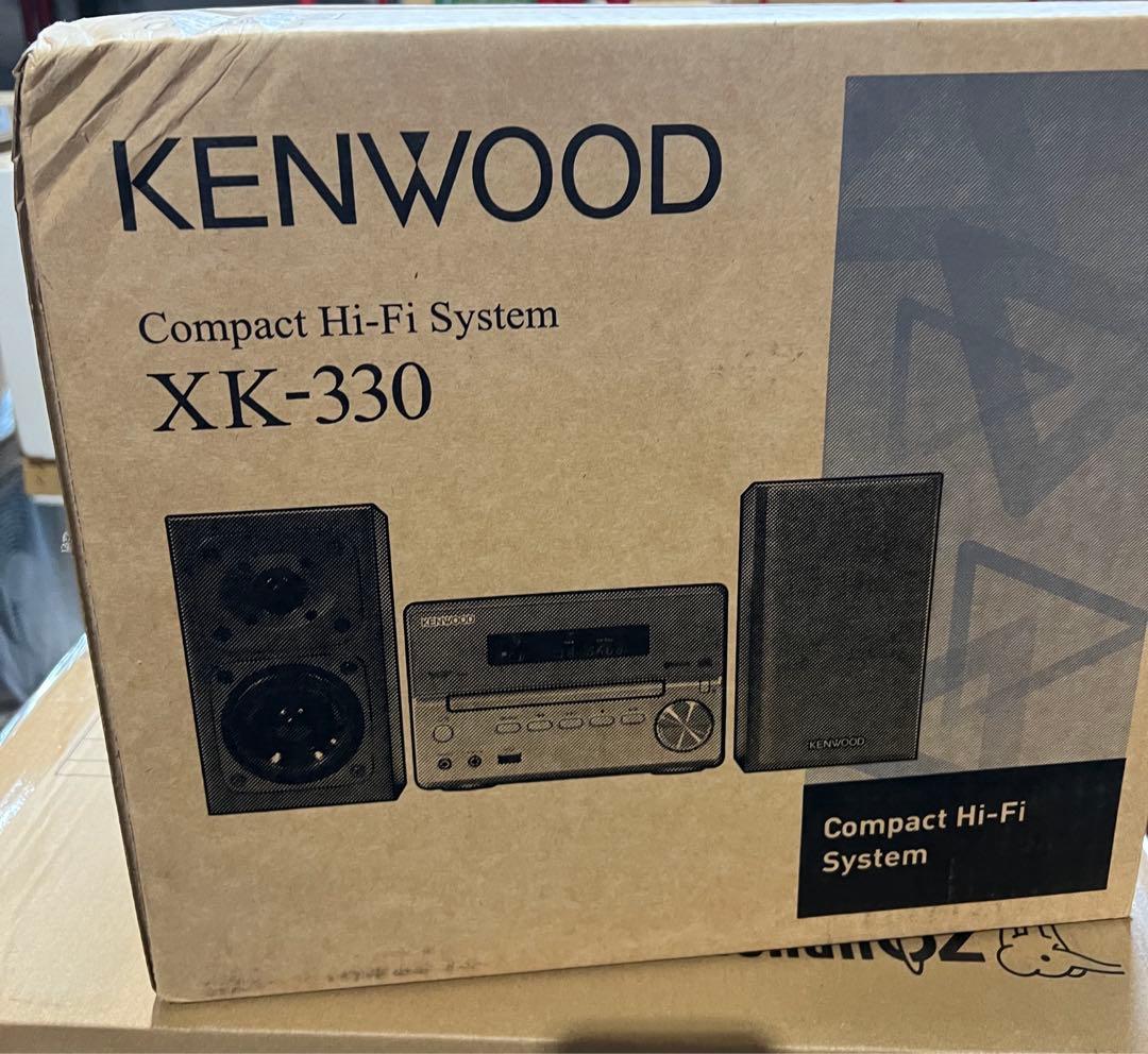 KENWOOD（ケンウッド） ミニコンポ XK-330-B　ブラック