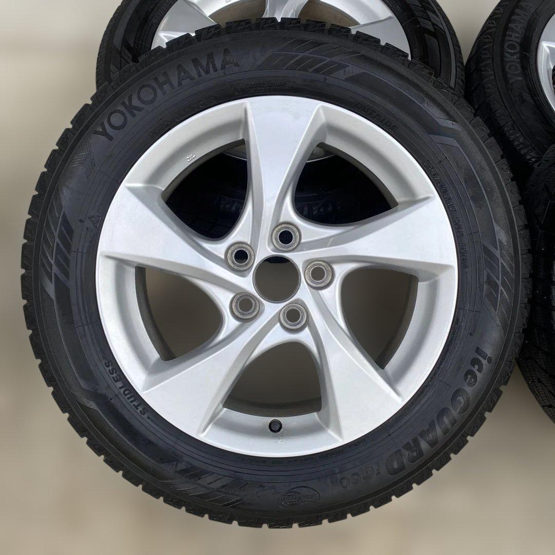 トヨタ純正アルミ付 215/60R17スタッドレスヨコハマIG60 C-HR
