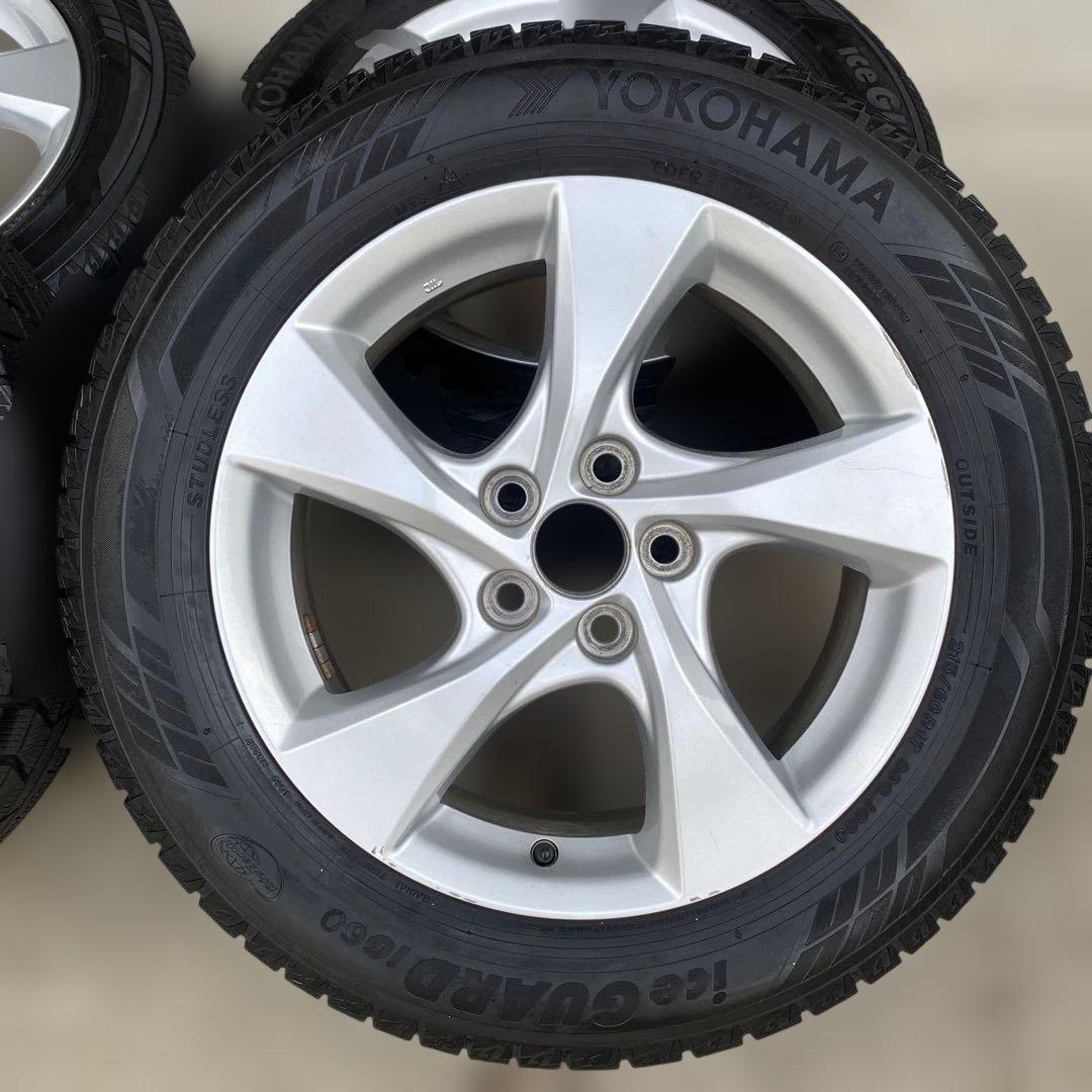 トヨタ純正アルミ付 215/60R17スタッドレスヨコハマIG60 C-HR