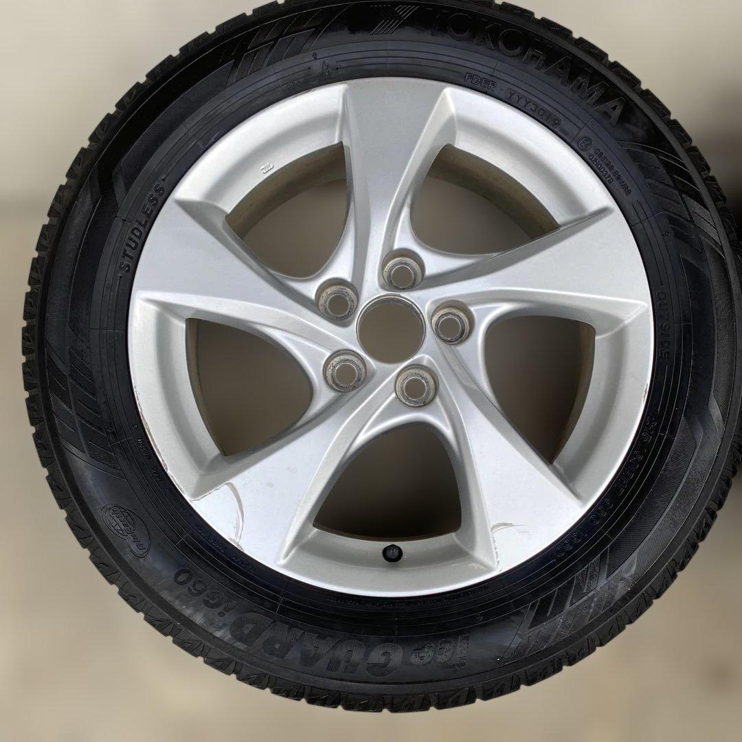 トヨタ純正アルミ付 215/60R17スタッドレスヨコハマIG60 C-HR