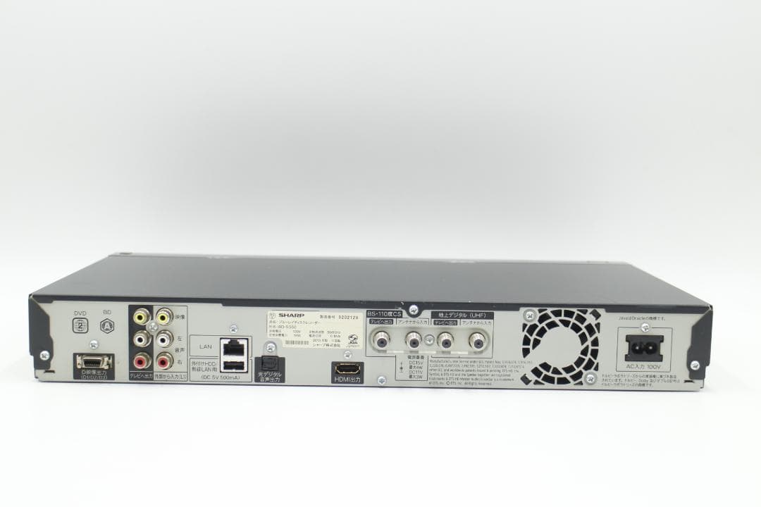 [M-TN 1471] SHARP BDレコーダー BD-S550