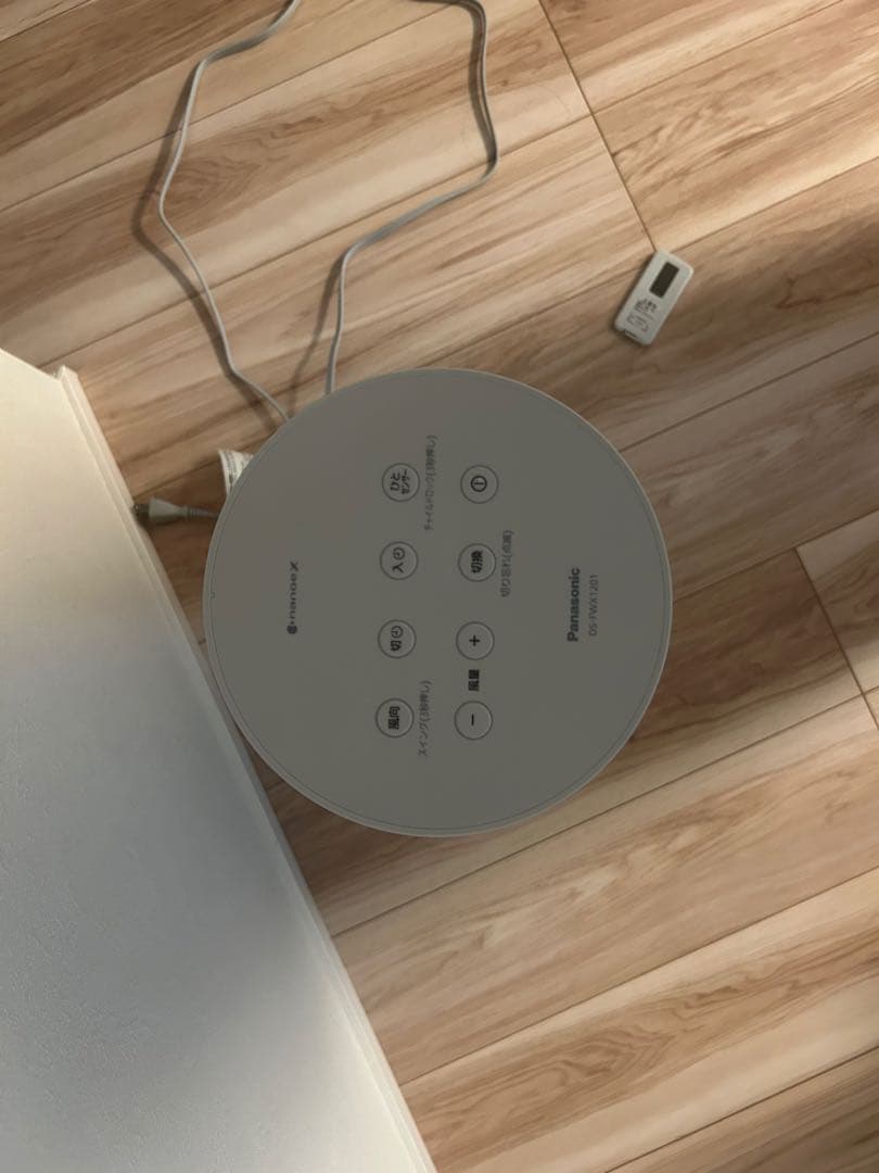 リモコン付きナノイーX搭載ファンヒーター Hot＆Cool【人感センサー】