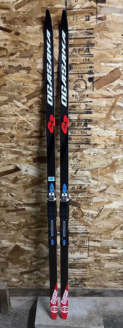 アキタカ クロスカントリースキー 3点セット