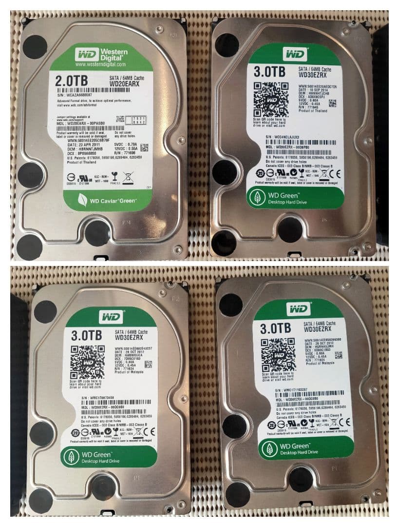 【バラ売り可】HDD4台セット