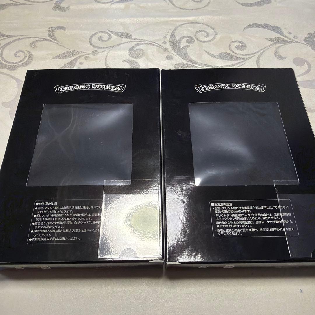 【未使用品】CHROME HEARTS クロムハーツ　ボクサーパンツ　2個セット