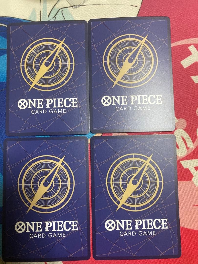 モンキー・D・ルフィ　バンダイカードゲームフェス　プロモ　4枚セット