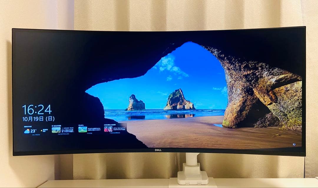 Dell U4021QW ウルトラワイドモニター本体