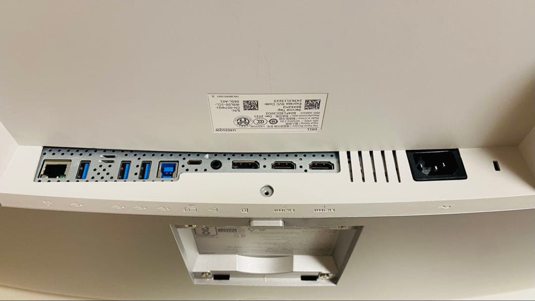 Dell U4021QW ウルトラワイドモニター本体
