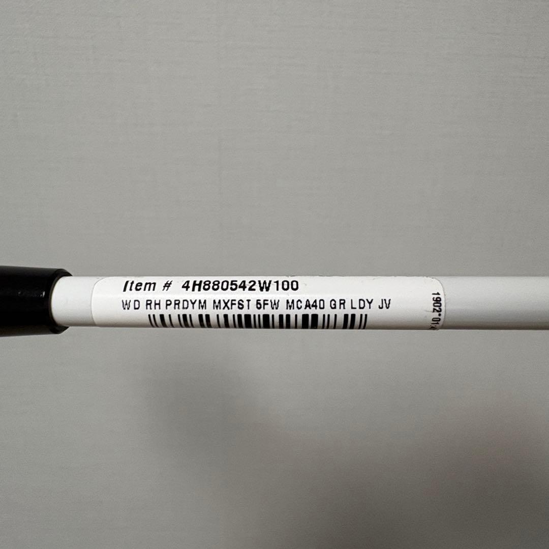 新品未使用 パラダイム MAXFAST 5W レディース フレックスL