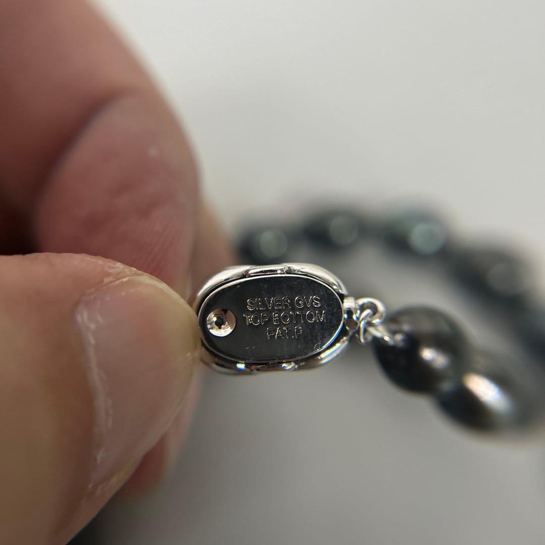 黒蝶真珠 ネックレス 8-10mm