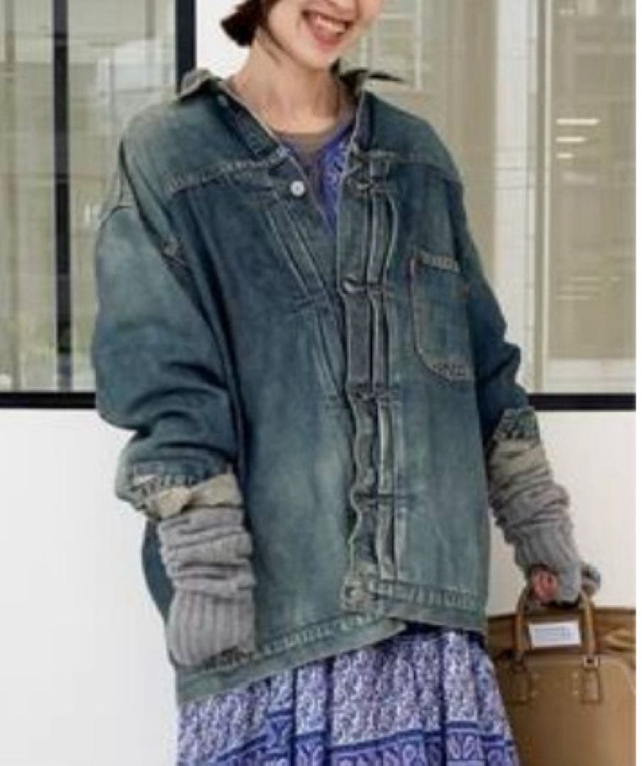 STAMMBAUM/シュタンバウム】 OVERSIZE DENIM JACKET