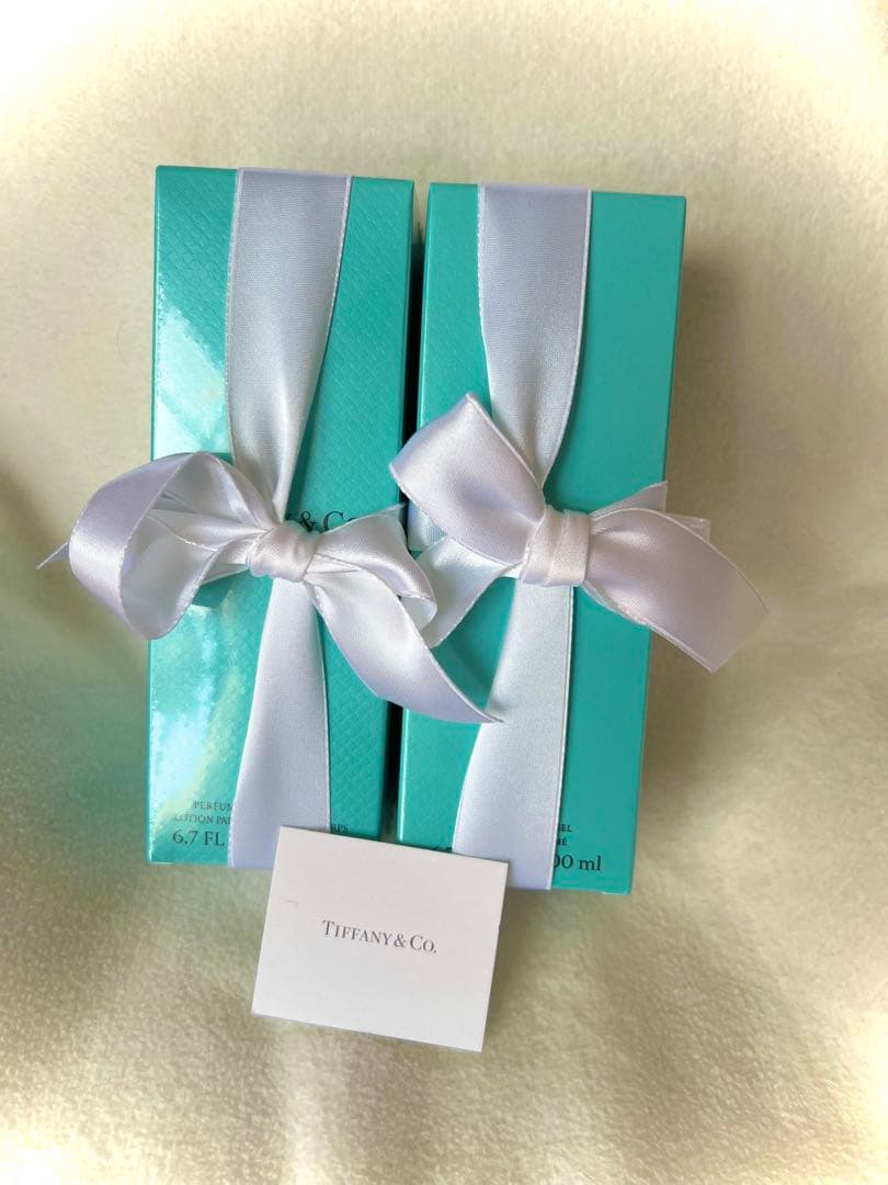 Tiffanyボディーローション、シャワージェル