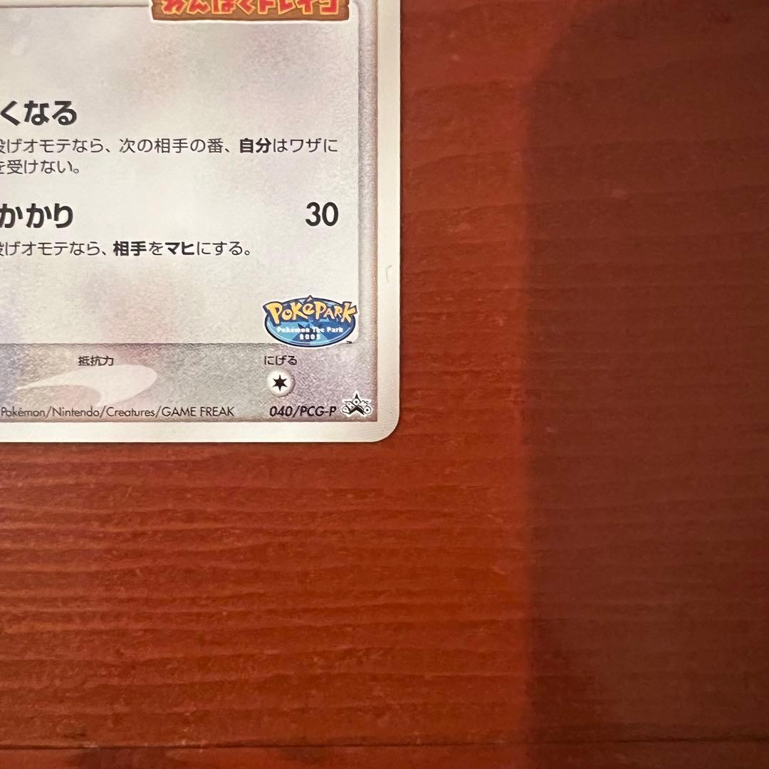 【極美品】 ポケパークのゴンべ 040/PCG-P プロモ　わんぱくトレイン