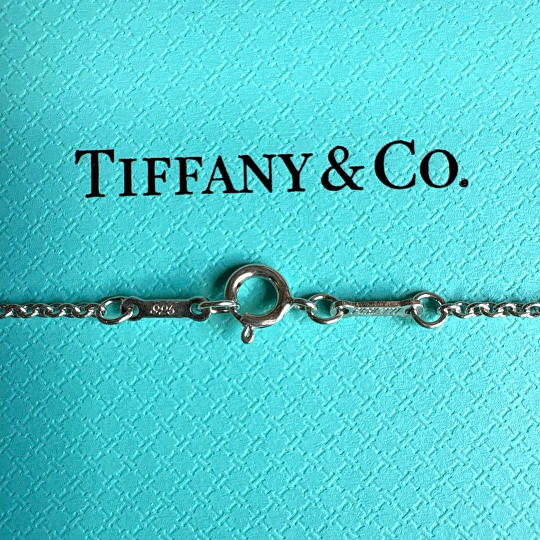 TIFFANY✨ティファニー　オープンハート　ネックレス　専用袋付きsilver