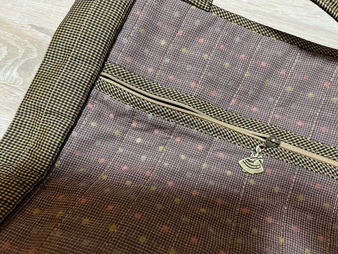 ★新作・大★音楽スーちゃん＆ビリーくん★ハンドメイド　トートバッグ　パッチワーク