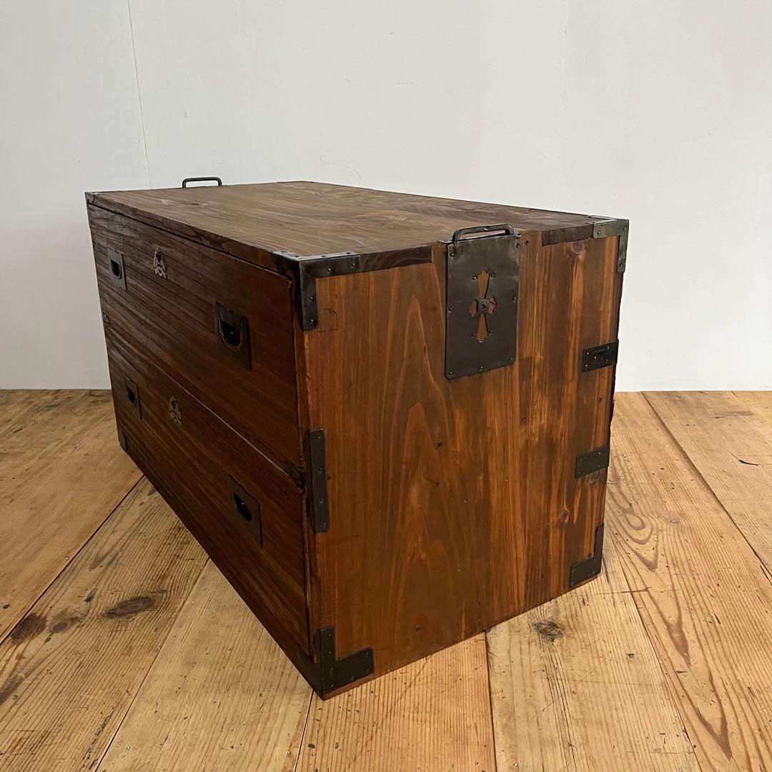 専用 アンティーク チェスト 箪笥 ローボード テレビ台 昭和レトロ z805