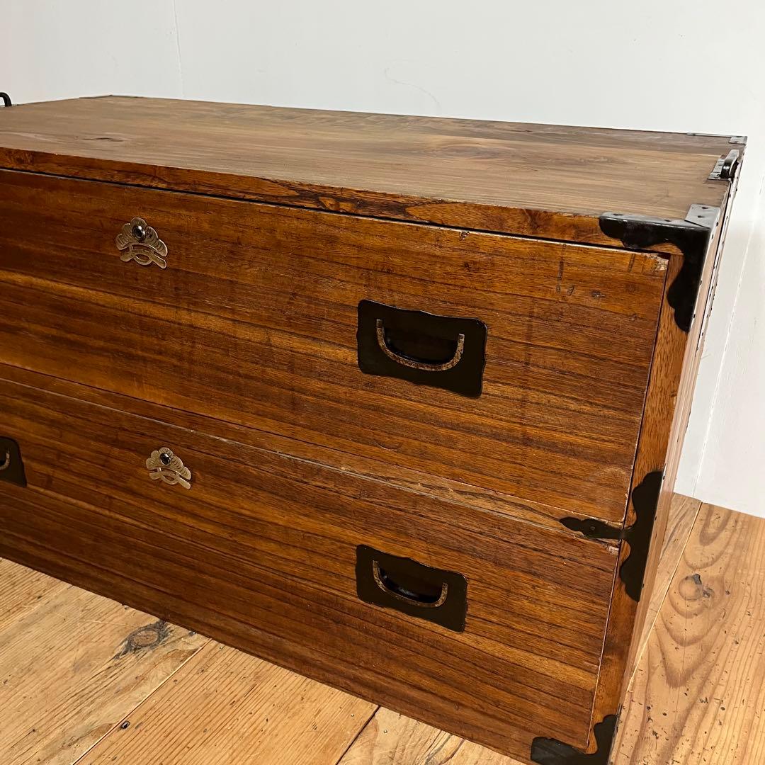 専用 アンティーク チェスト 箪笥 ローボード テレビ台 昭和レトロ z805