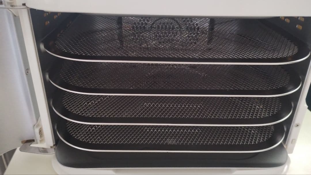 AL COLLE フードドライヤー ホワイト 4段トレイ