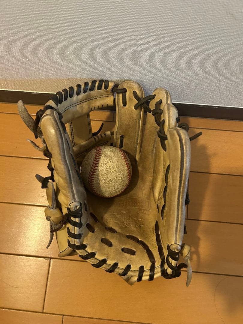 2000円値下げ中です❗️Rawlings Wizard 硬式グローブ キャメル