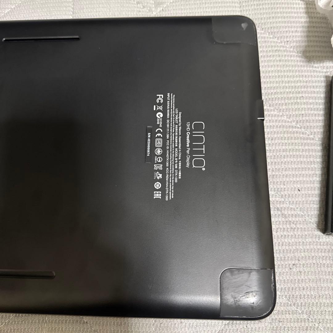 ワコム　cintiq dtk-1300 ペンタブレット　難あり