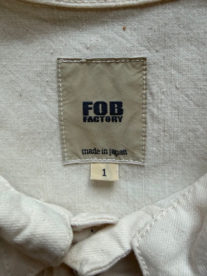 新品同様FOB FACTORY F2443 USアーミー ジャケットプルオーバー