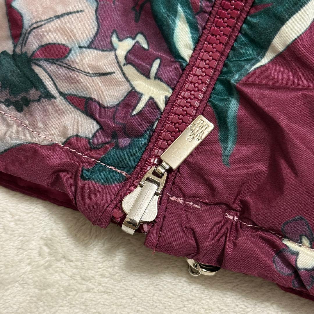 美品　モンクレール　リバーシブルコート　花柄　00(S位)