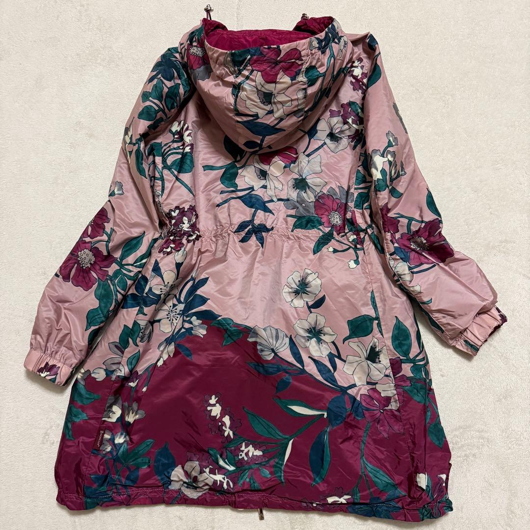 美品　モンクレール　リバーシブルコート　花柄　00(S位)