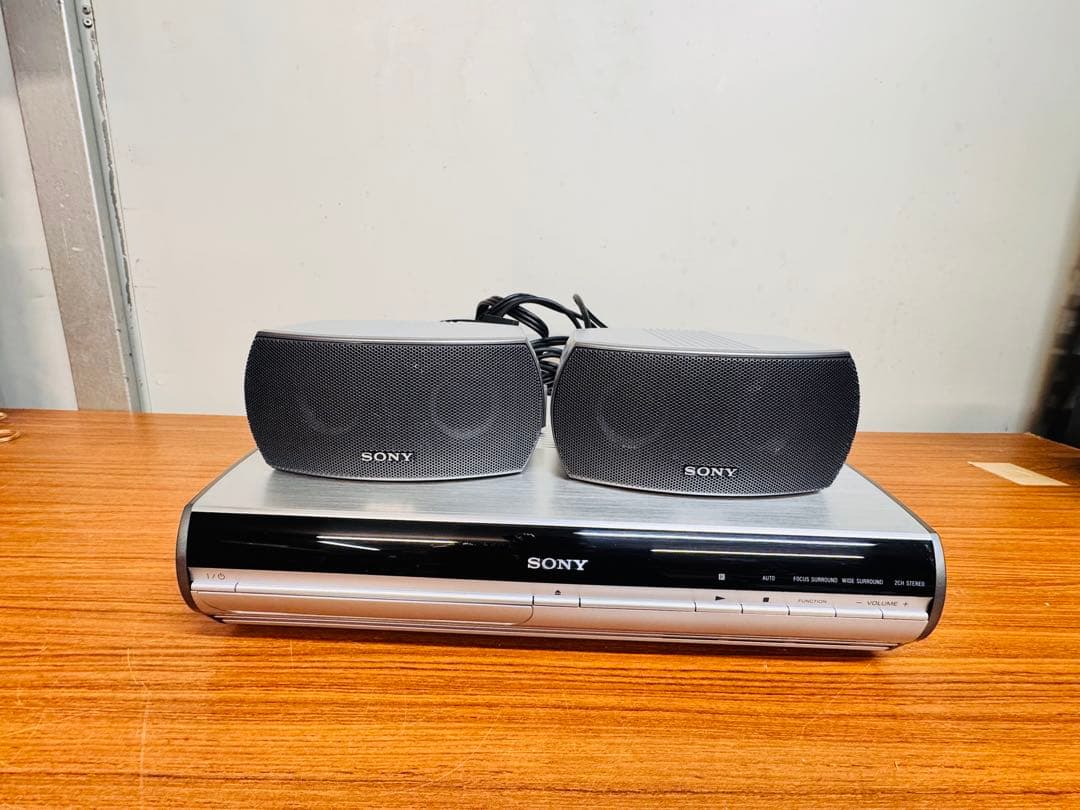 SONY DVDコンポ HCD-X1 スピーカー付 リモコン有 動作確認済