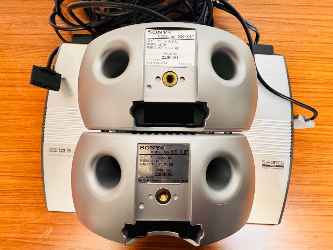 SONY DVDコンポ HCD-X1 スピーカー付 リモコン有 動作確認済