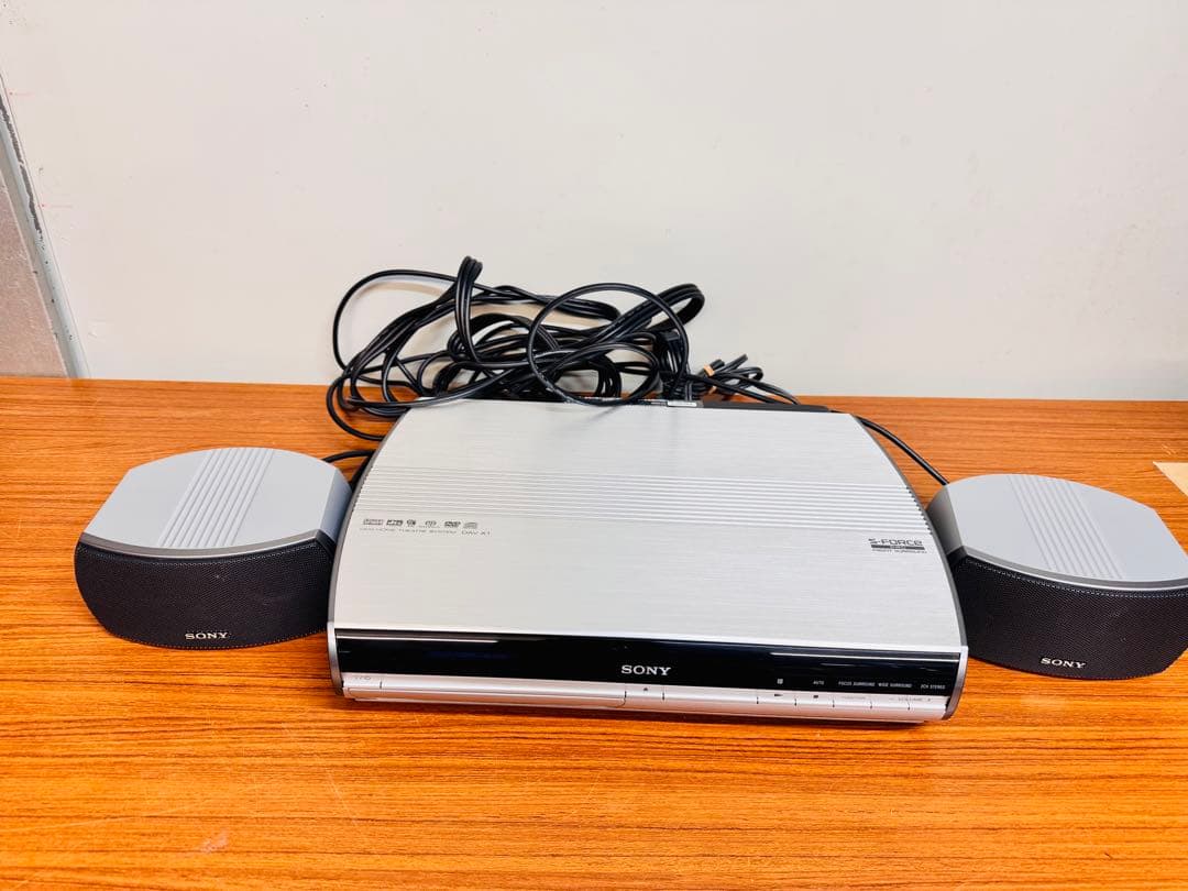 SONY DVDコンポ HCD-X1 スピーカー付 リモコン有 動作確認済