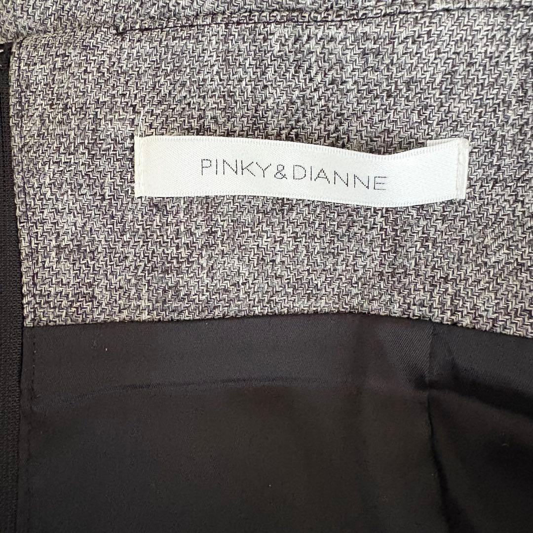 新品✨ PINKY & DIANNE◆デザインショルダージャンパースカート　M