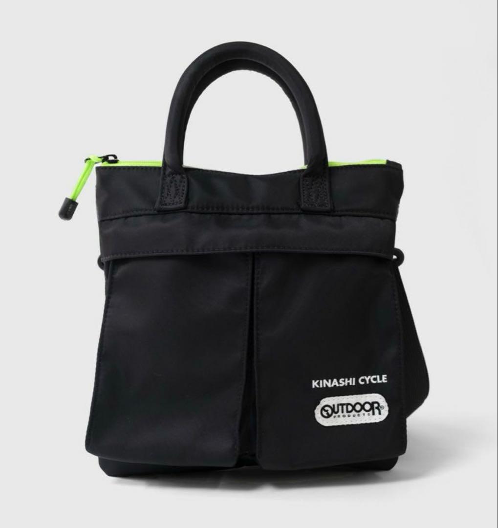 OUTDOOR PRODUCTS × 木梨サイクル コラボミニヘルメット　バッグ