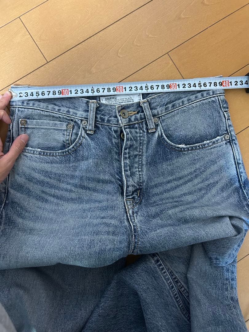 《希少・最終値下げ中》Dairiku ストレートレッグデニム 29インチ エディ