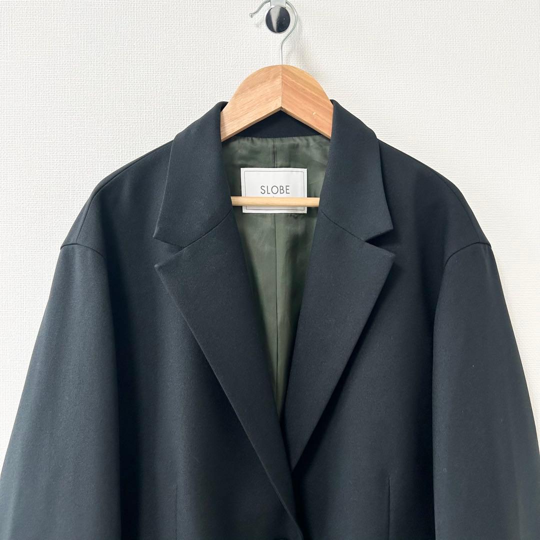 2025AW✨スローブイエナ　PE SHARK ビッグジャケット　ブラック