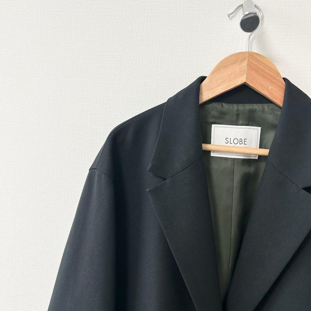 2025AW✨スローブイエナ　PE SHARK ビッグジャケット　ブラック